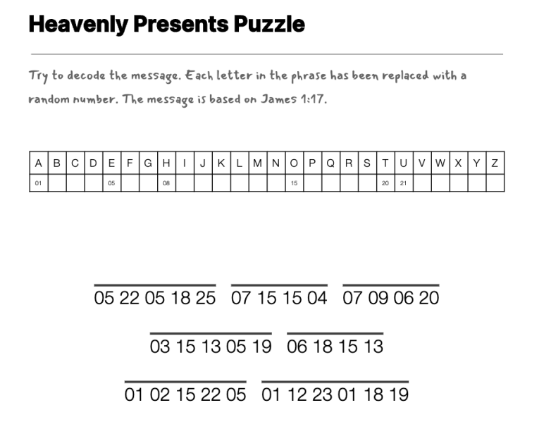 Investing Yourself cryptogram